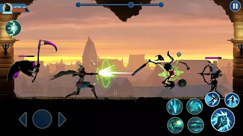 Tải Shadow Fighter APK mod - Hành trình chinh phục kẻ thù đen tối