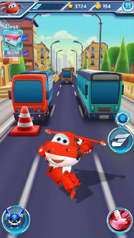 Trải nghiệm sự đa dạng trong Biến hóa của Super Wings APK