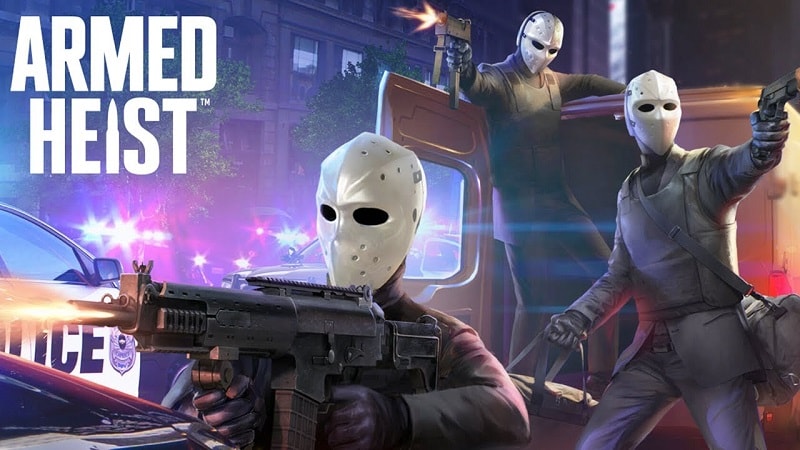 Armed Heist MOD APK (Bất tử/Không giật) 3.1.3